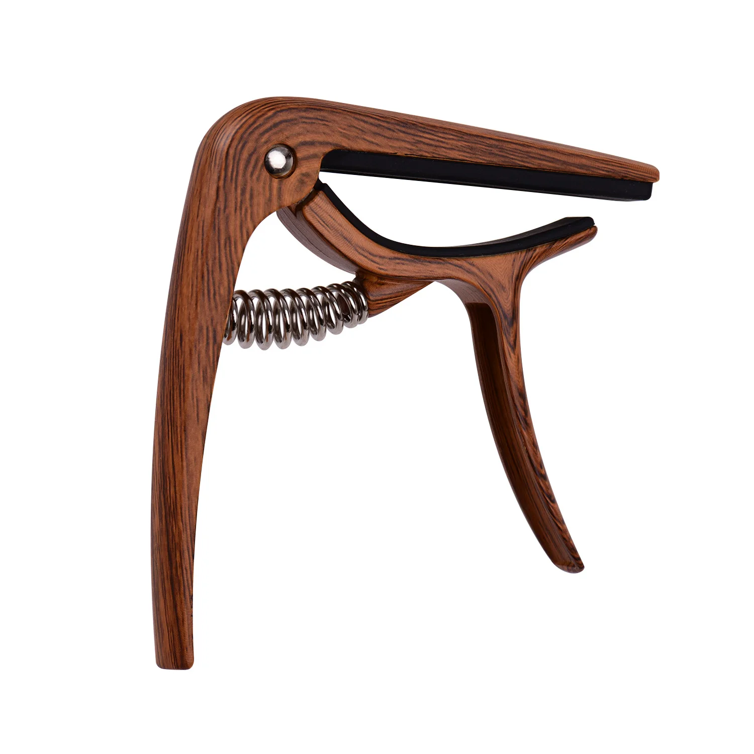 Портативный гитары цинковый сплав капо тон-изменение зажим эргономичный дизайн