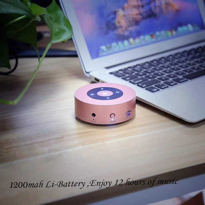 Светодиодный контактный Bluetooth динамик A8 (второе поколение) портативный мини