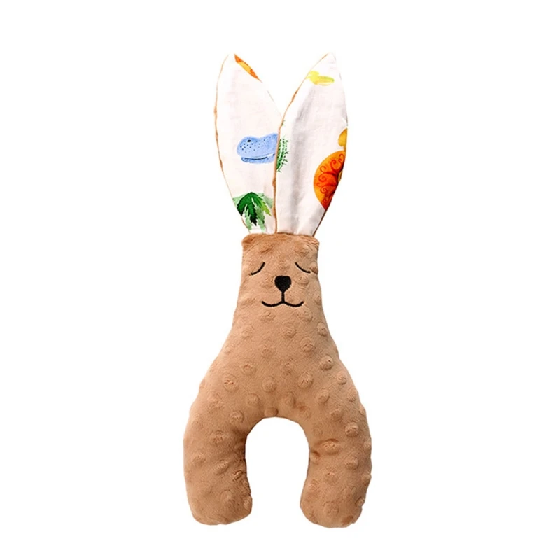 

Plush Teething and Soft Rattle Toy for Over 0 Months Baby Infantino Cuddly Teether Cute Design