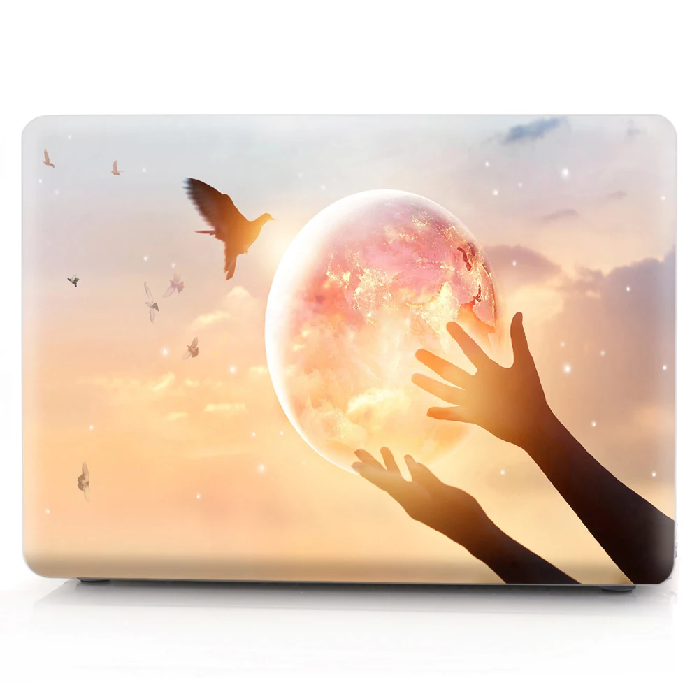 Чехол с мультяшным принтом для Macbook Air Pro Retina M1 Chip 11 12 13 15 16 дюймов чехол A2289 A2338 A2179
