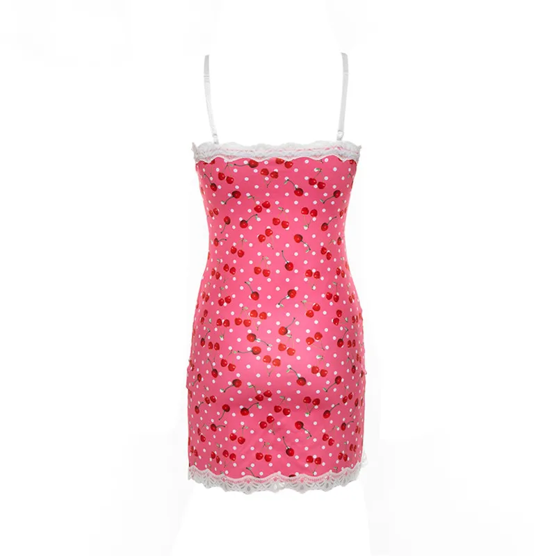 Женское пикантное короткое платье на бретельках модное облегающее мини-платье с