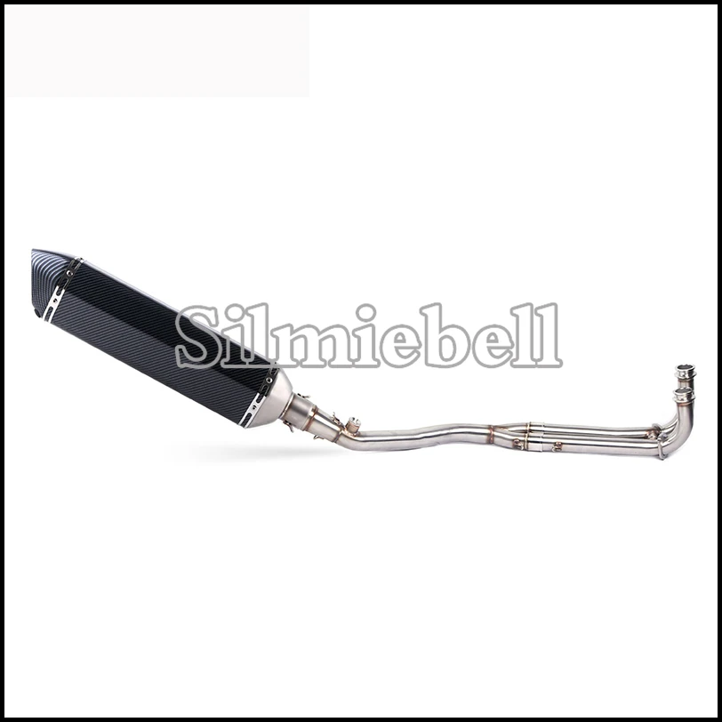 Полная выхлопная система заголовка Соединительная труба из углеродного волокна