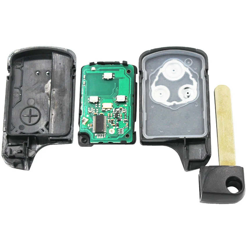 3 кнопочный умный дистанционный ключ БЕСКЛЮЧЕВОЙ вход Fob 433 МГц с чипом ID46 для Honda