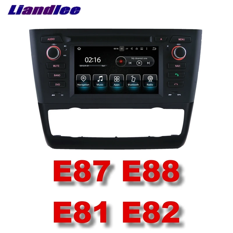Автомобильный мультимедийный плеер Liandlee NAVI для BMW 1 серия E81 E82 E87 E88 2004 ~ 2013