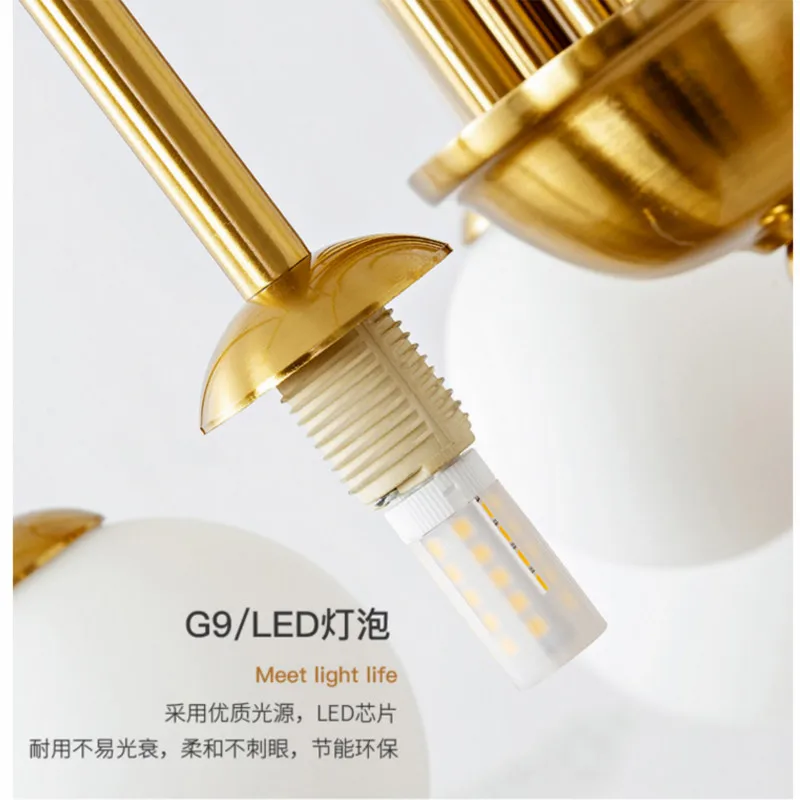 구매 북유럽 스타일 미니멀리스트 LED 샹들리에, 거실, 식당, 바, 카운터, 바, 실내 조명, 모던 샹들리에