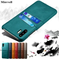 case for huawei p30 pro lite p20 mate 20 20x 10 pro card slot cover pu leatherpc cases for huawei honor v20 20i 10i 8x 10 lite