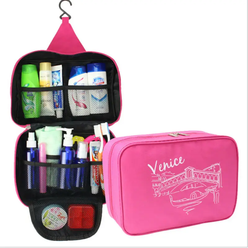 Hot Waterproof Travel Carry Makeup Bag Toiletry Wash Case Hanging Organizer Storage Cosmetic MakeUp Pouch | Дом и сад