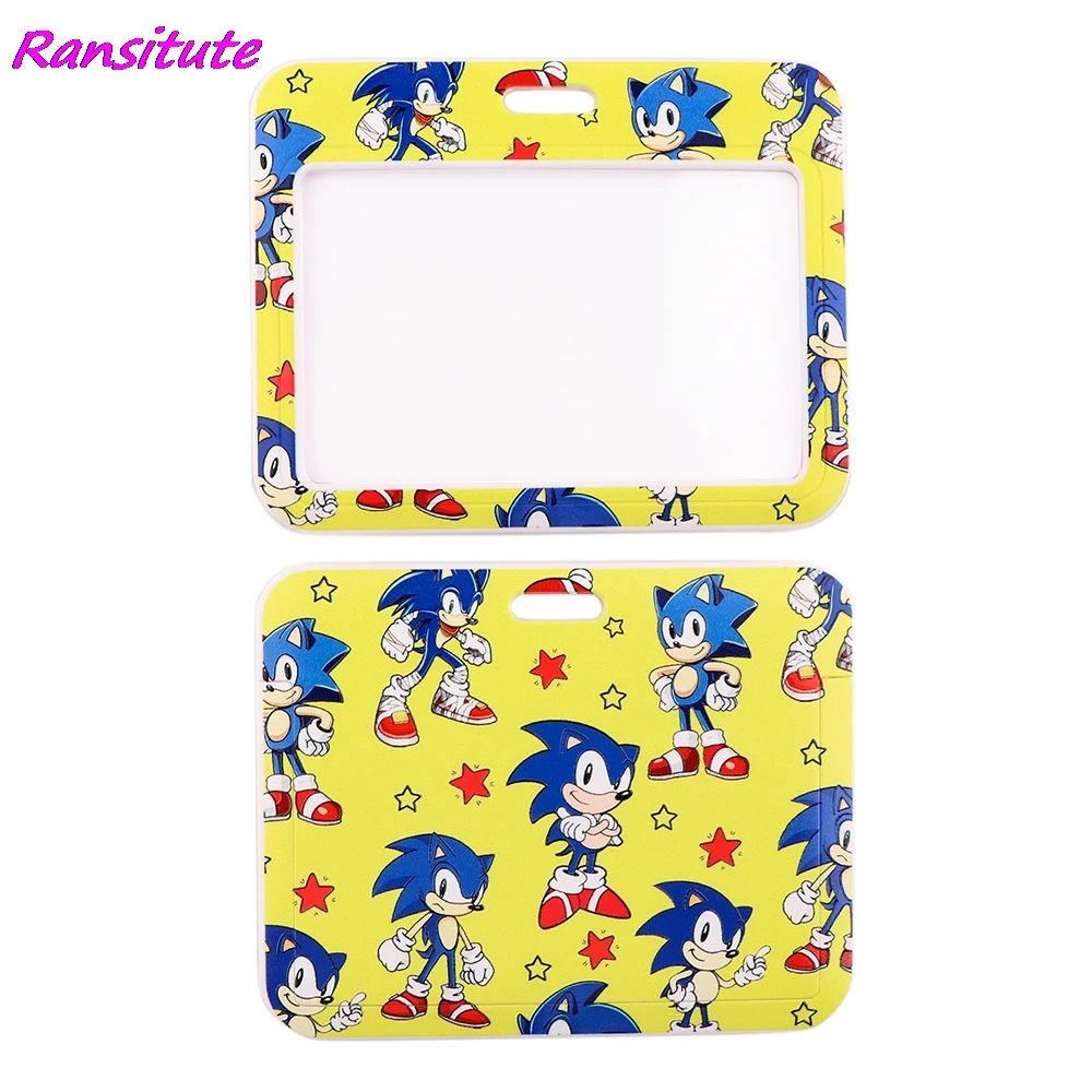 Шнурок для кредитных карт Ransitute R1988 желтого цвета с рисунком из мультфильма