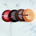 5 шт. пластмассового стенового отверстие кожух воздуховода смеситель для душа угловой клапан штепсельной вилки трубы круглый украшения пристегивающаяся защита кухонные принадлежности