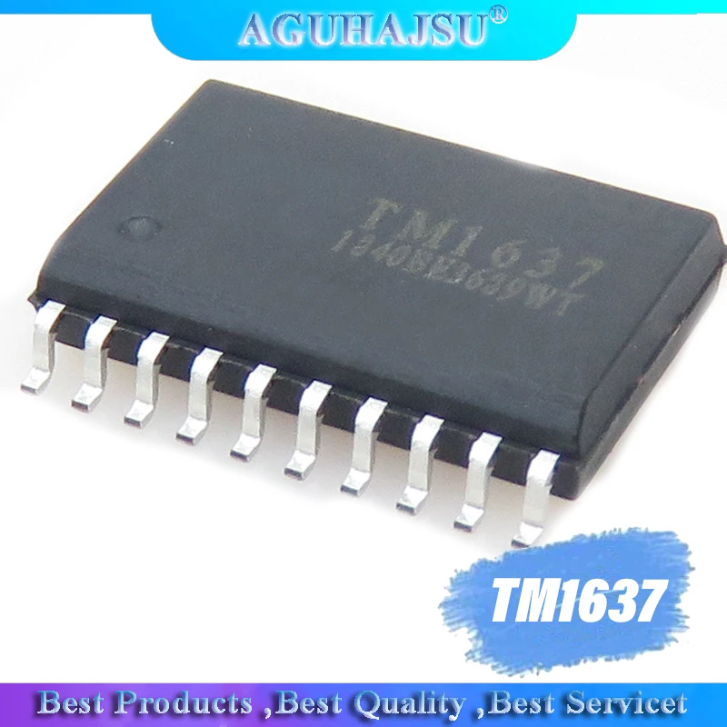 10 шт./лот TM1637 molewei SOP SMD новый и оригинальный IC светодиодный чип драйвера цифровой