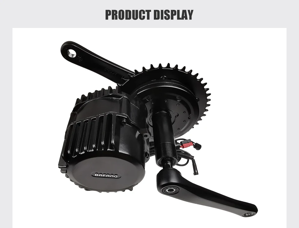 Bafang 8FUN BBSHD 48 в 1000 Вт Электрический велосипед Ebike мотор комплект G320.1000W Средний привод комплект для переоборудования электрического велосипеда Bafang BBSHD