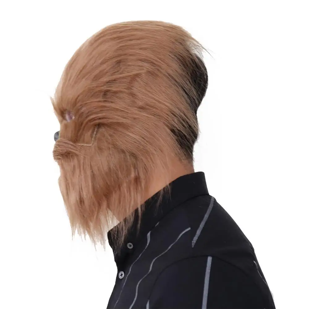 Chewbacca маска Звездные Войны Пробуждение силы маскарадный шлем с мехом
