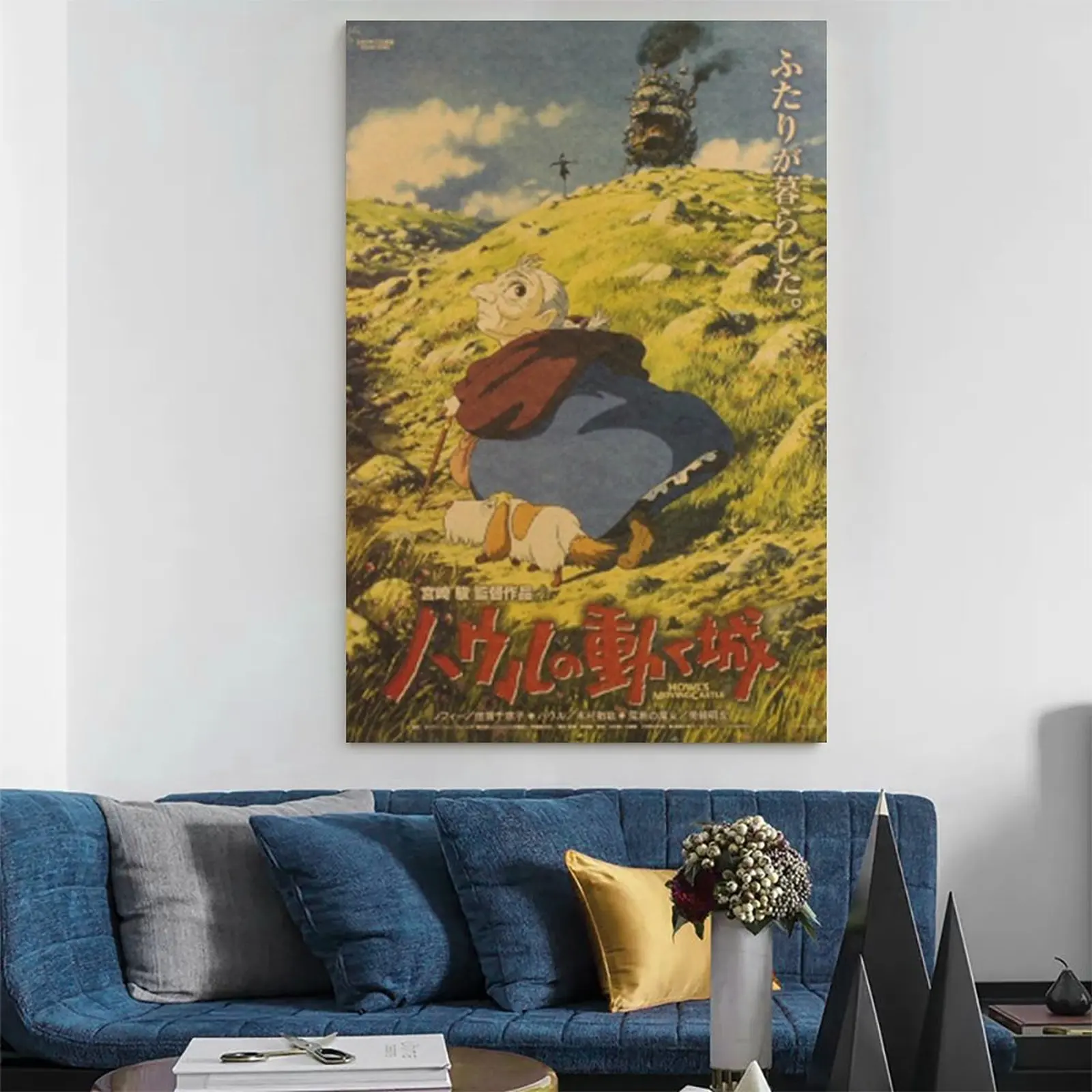 Miyazaki Hayao аниме фильмы (3) искусство стен на холсте постеры для гостиной картина