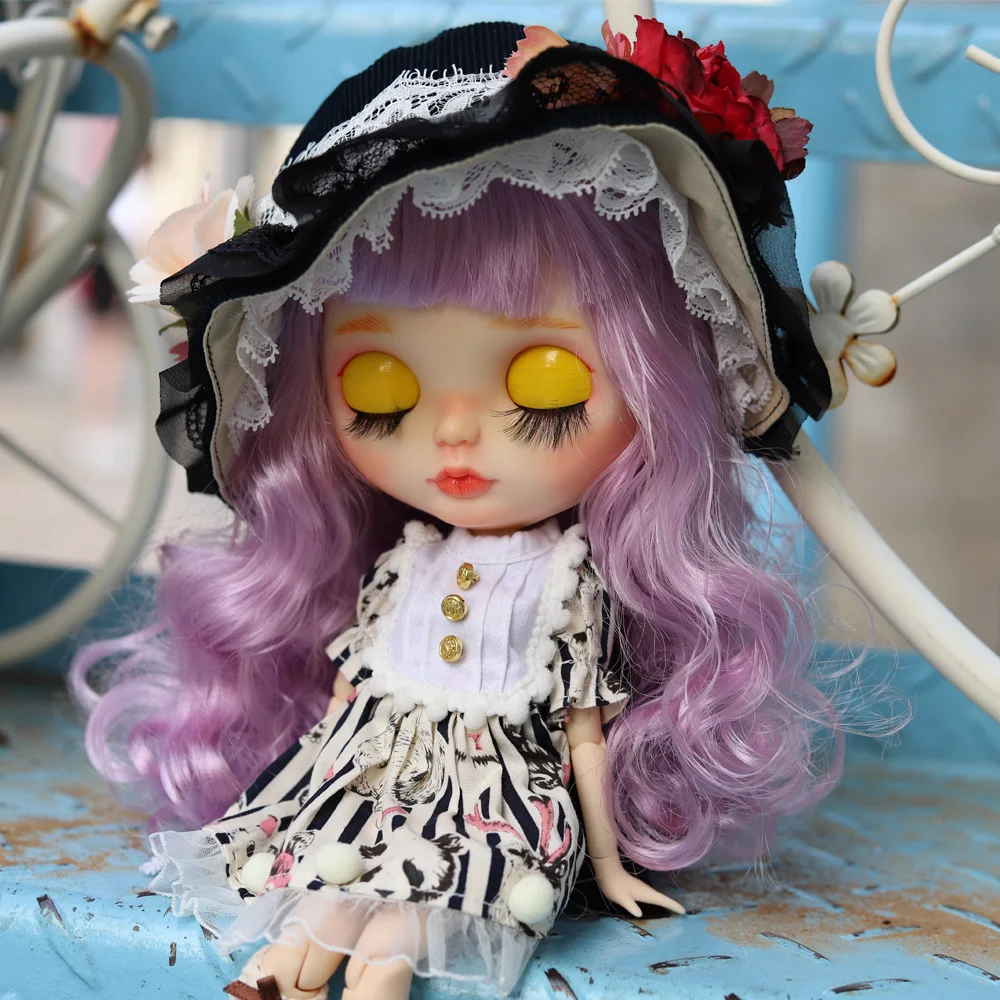

Кукла neo Blyth NBL 1/6 BJD, кукла с большими глазами, шарнирная кукла с матовым лицом