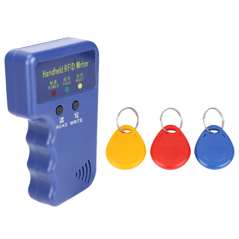 Ручной 125 кГц копировальный Копир Писатель программист считыватель + ключи карты