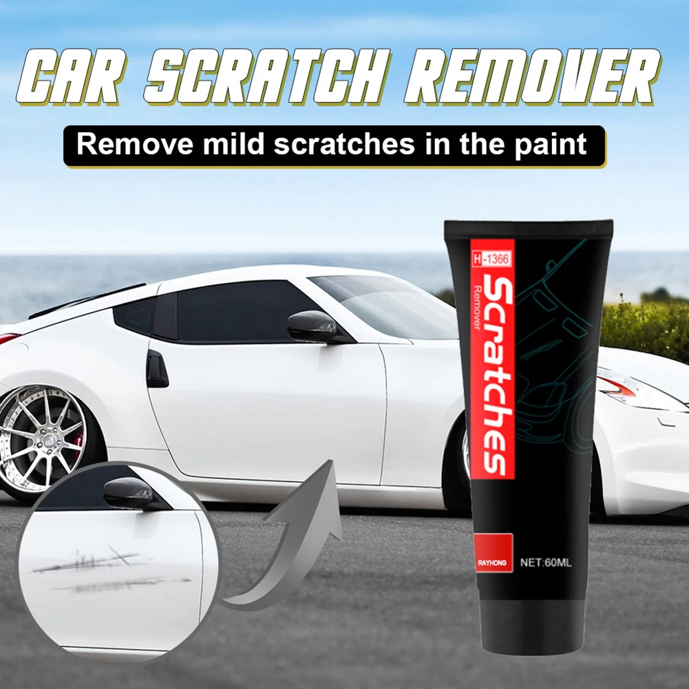 

60ml/100ml Car Body Scratch Repair Tool Gel Compound Polishing Wax Light Scratch Removal Car Care Kit Cream Scratch Remover