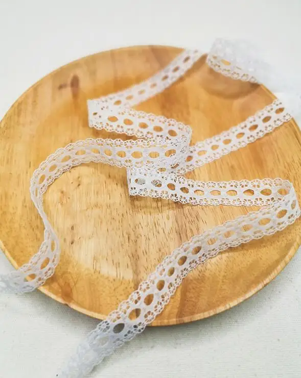 20 м/лот 1 5 см ширина полиэстер красный цветок кружевная отделка свадебное платье