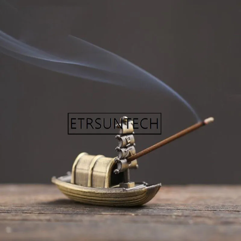 

50 шт. креативная подставка для благовоний в форме лодки, держатель для благовоний, подставка для ароматической печи, украшение для дома