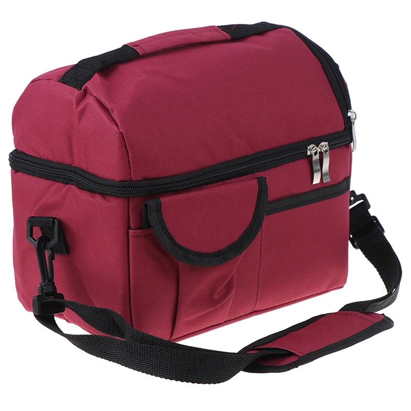 

8L Fashion Large double insulated bag Double Thicken Heat Preservation Cold Insulation Bag Ice Pack Travel New