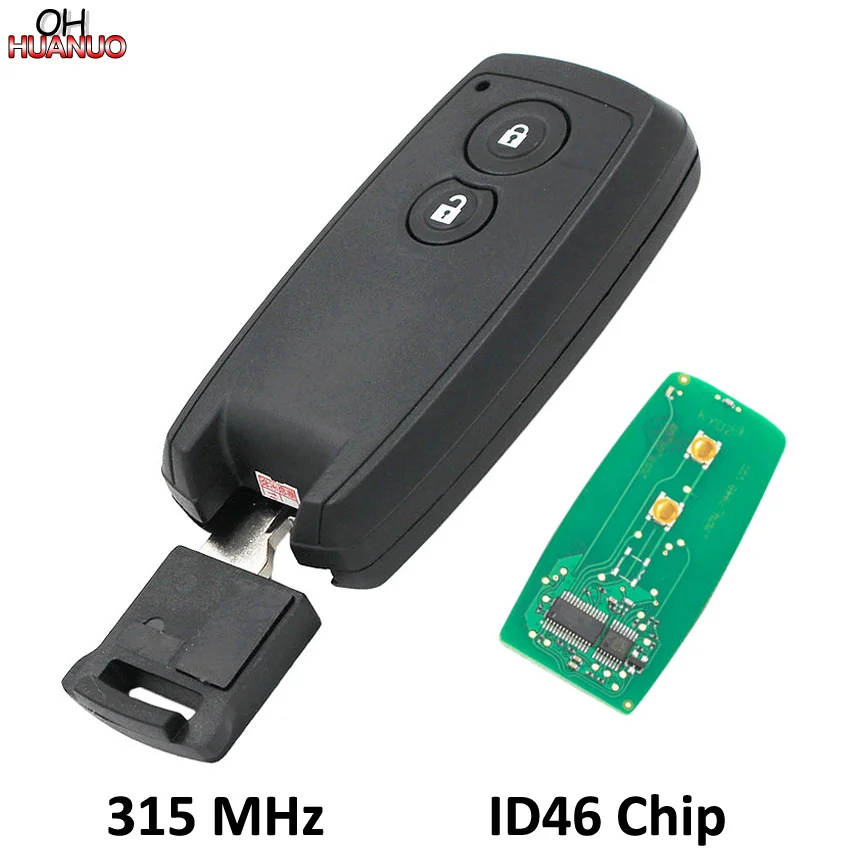 Совершенно новый 2 кнопочный смарт пульт дистанционного управления брелок карты