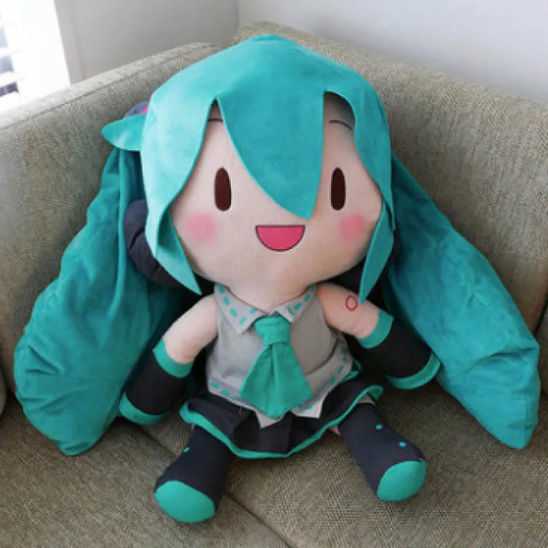 Плюшевая игрушечная кукла Snow Miku большой плюшевый подарок на Рождество 32 см |