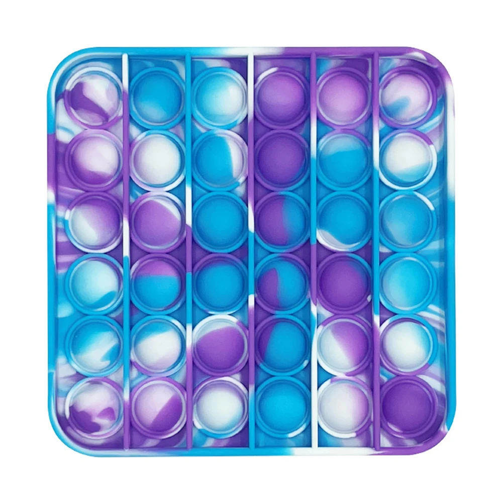 

Kids Fidget Push Bubble Sensory Toy Adult Stress Relief Toy Decompression Soft Squeeze Antistress Toys for Children Gifts