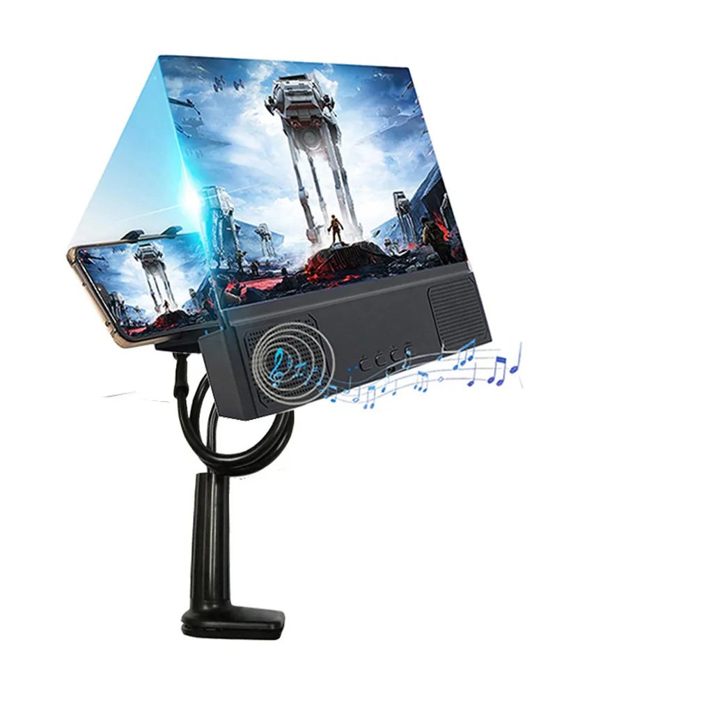 Проекционный кронштейн для телефона Ouhaobin мобильный телефон HD Экранная лупа с