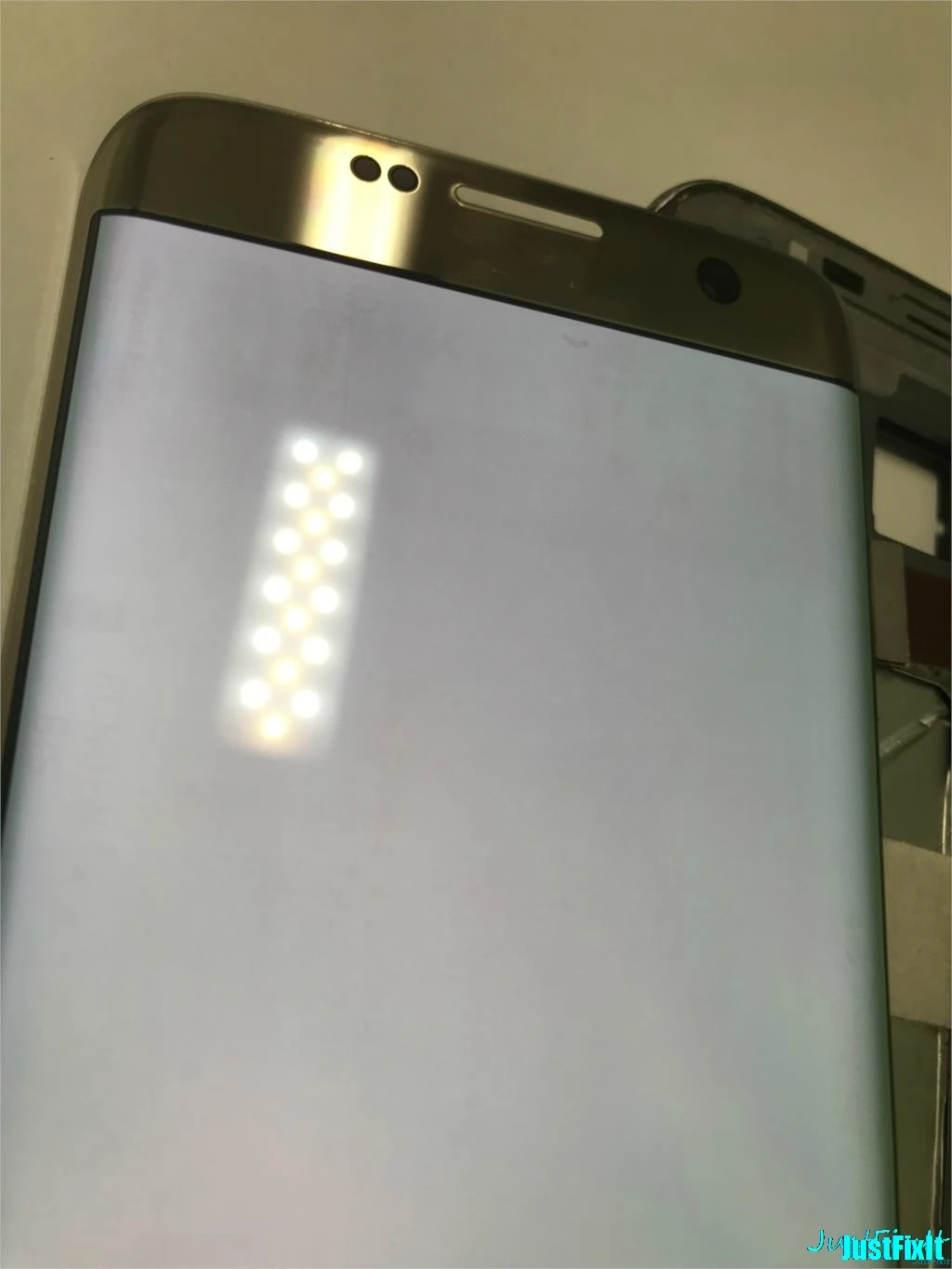Для samsung Galaxy S7 край G935F G935FD выгорания в тень, ЖК-дисплей, сенсорный экран, дигитайзер, для 5,5 ''Super AMOLED