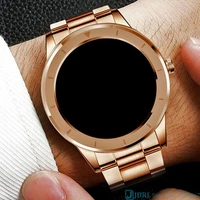 gold smart watch men male smartwatch electronics smart clock for android ios fitness tracker full touch luxury smart watch