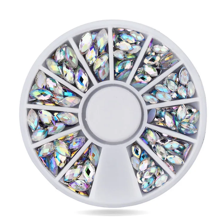 

Nail Wheel Decoration Fashion Designs Alloy With Crystal Rhinestones For Nail Tips Beauty
