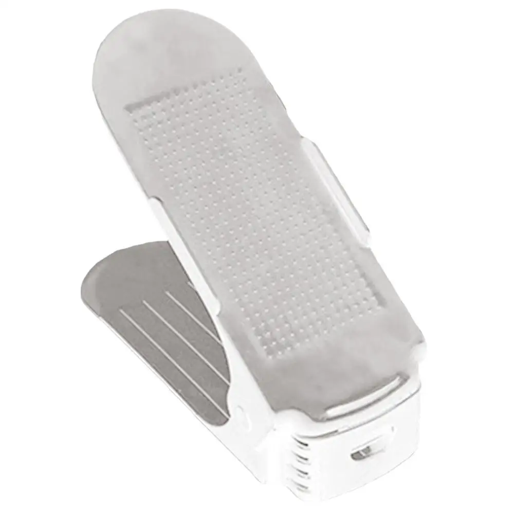 Толстая Регулируемая Стандартная пластиковая двойная стойка для обуви | Дом и