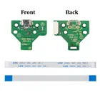 JDS-011 для Dualshock 4 Sony PS4 Pro Slim Controller зарядное гнездо, порт печатная плата JDS 030 040 с 12-контактным гибким кабелем питания
