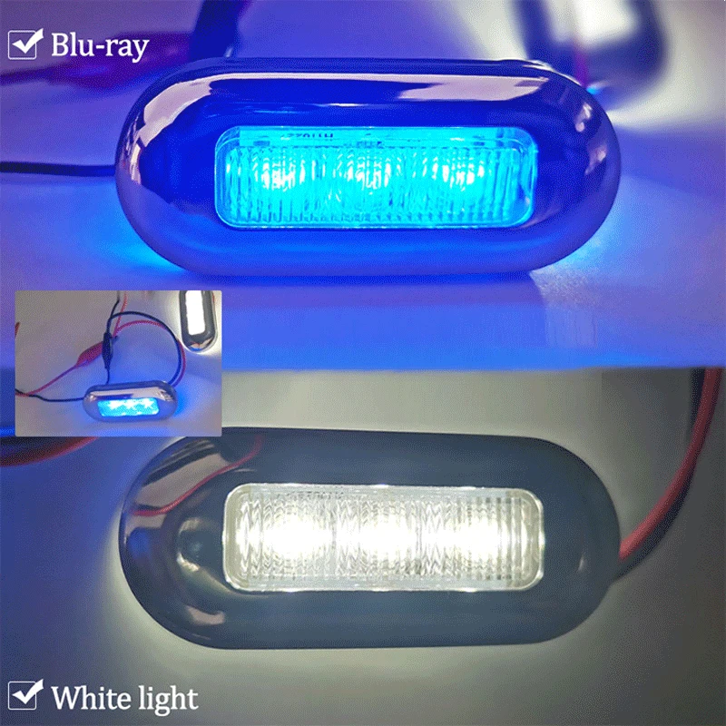 

Светодиодная Водонепроницаемая настенная лампа, 12 В, 0,45 Вт, IP67