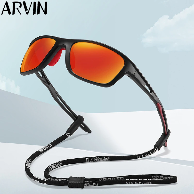 

Новинка 2022, мужские солнцезащитные очки TR UV400 для бега и велоспорта, женские и мужские уличные очки для езды на горном велосипеде, поляризова...