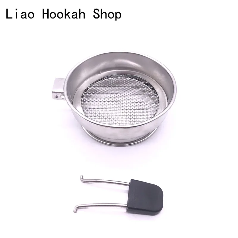 Держатель угля для кальяна Нержавеющая сталь чаша чаш Narguiles уголь мастер Cachimba