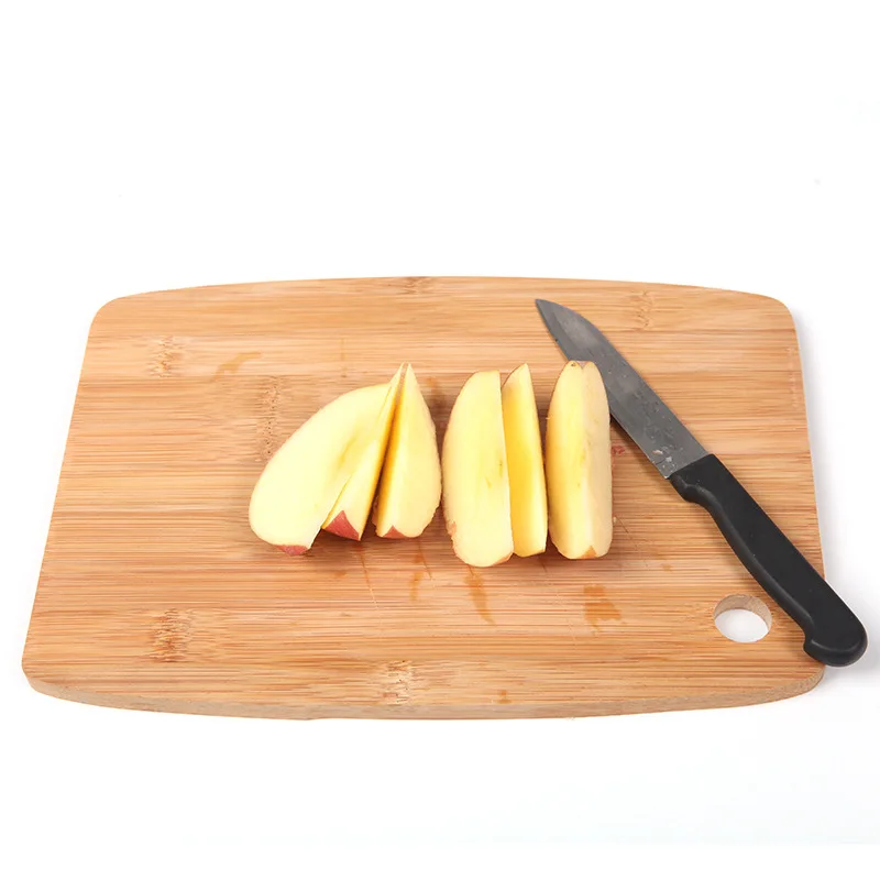 Бамбуковая разделочная доска для хлеба тарелка суши поднос из натурального