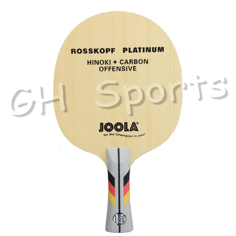 Joola ROSSKOPF Platinum(5 слоев, HINOKI+ Premium Carbon, offension) лезвие для настольного тенниса с подарочной коробкой ракетка для Пинг-Понга Летучая Мышь