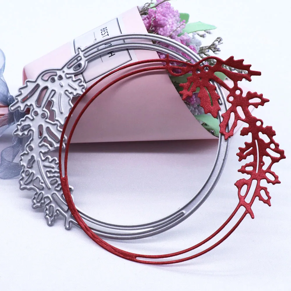 Цветок круг металлический трафаретный вырубной штамп DIY Скрапбукинг альбом