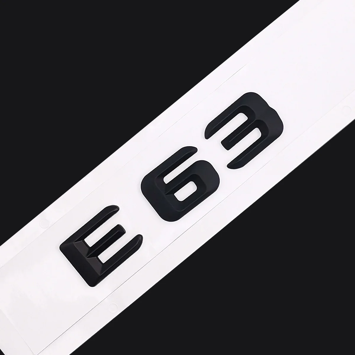 Оригинальный размер 1:1 эмблема заднего хвоста автомобиля с номером буквы стикер