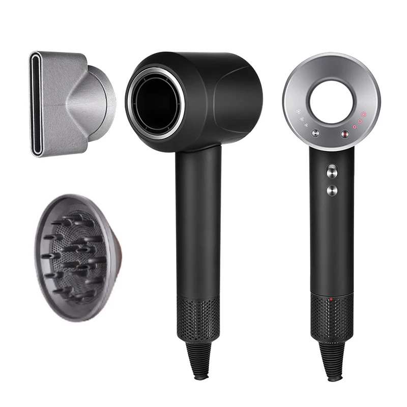 

Professional Hair Dryer High Speed Hairdryer Temeperature Control Salon Dryer Hot &Cold Wind Negative Ionic Blow Dryer