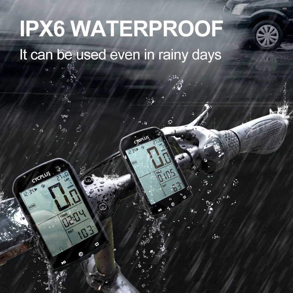 Велосипедный компьютер CYCPLUS M1 GPS спидометр Bluetooth 4 0 ANT + IPX6 одометр велосипедные