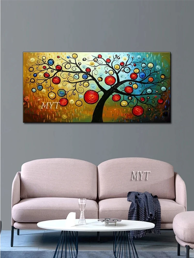 Ручная работа настенная абстрактная картина дерево украшение на стену живопись