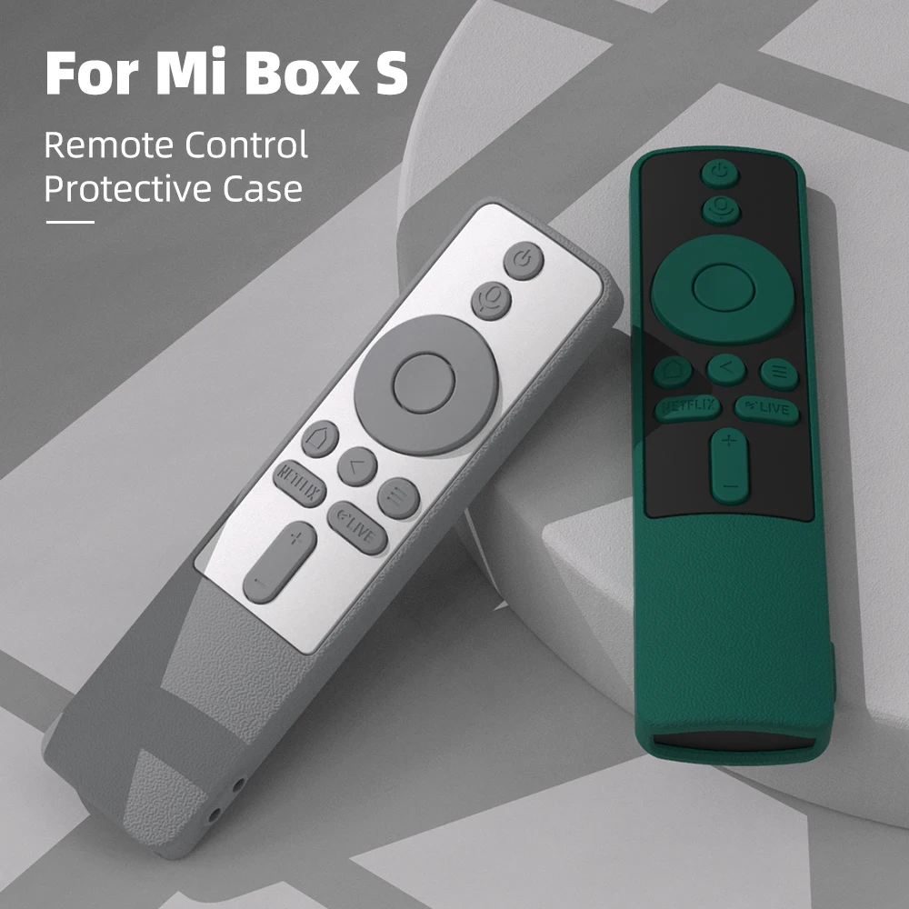 Противоударный силиконовый чехол SIKAI для ТВ-приставки xiaomi mi tv box s/4x с полным