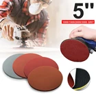 20 шт 5 дюймов 123 мм круглые шлифовальные диски 1000 #1500 #2000 #3000 # зернистый крюк петли полировка абразивная Шкурка наждачная инструмент для дерева металла