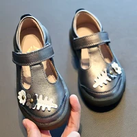 childrens shoes spring and autumn girls leather shoes girls shoes 2021 new princess shoes soft soled leather single shoes
