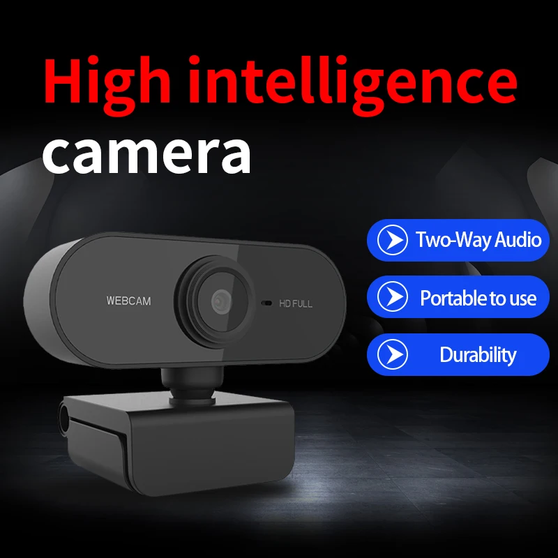 

Webcam 1080P Full HD Web Camera With Built-in Microphone USB Plug Web Cam For PC Computer Mac Laptop Desktop Win10 Free Drive
