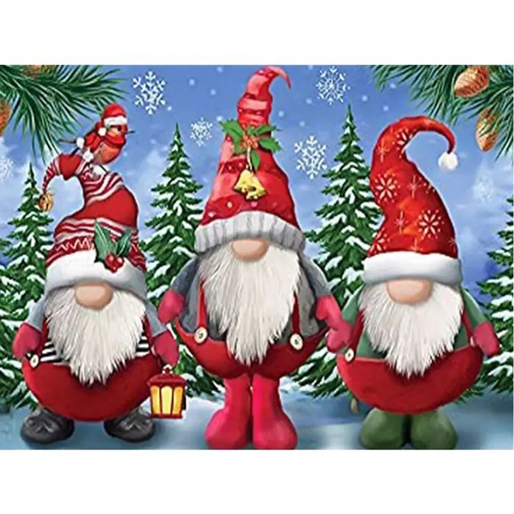 

5D DIY Diamond Painting Cartoon Embroidery Cross Stitch kits Christmas Santa Claus of Rhinestones Handmade Mosaic Home Decor