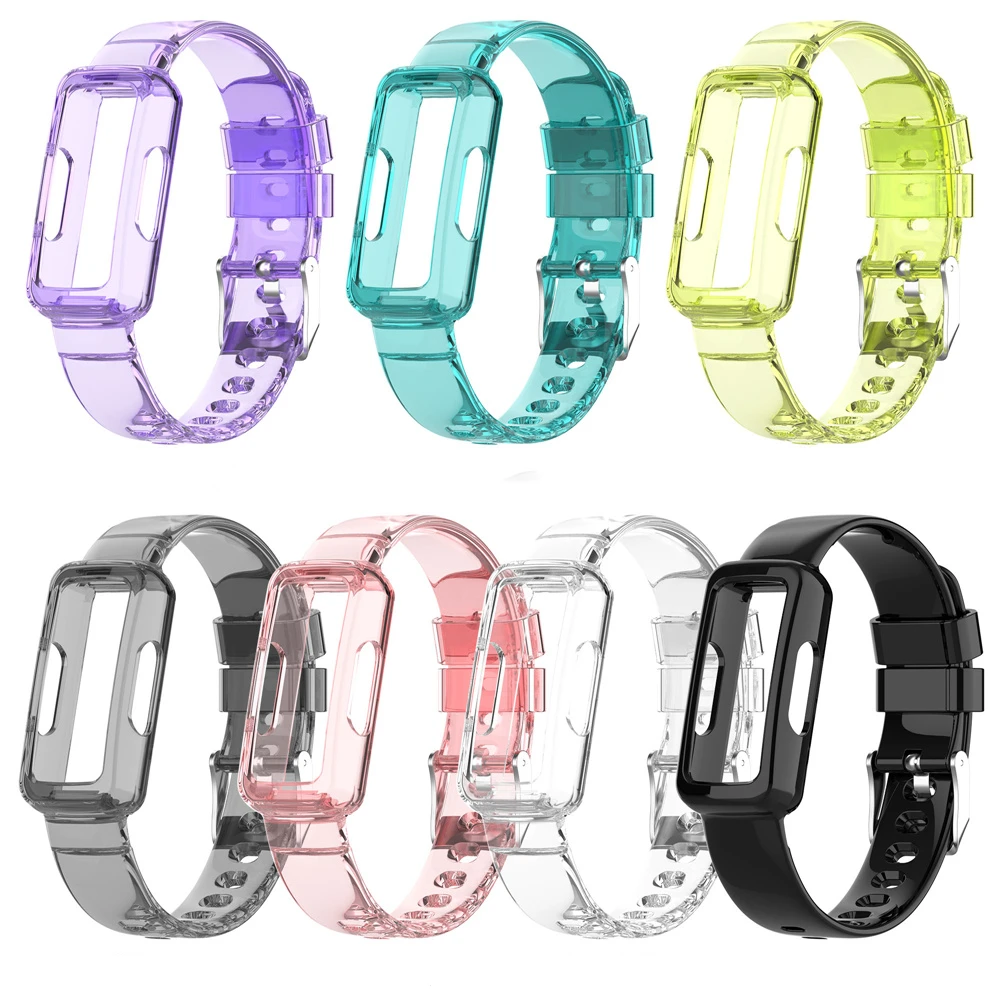 Ремешок для часов Fitbit Luxe inspire HR 2 ace2 ace3 цельный ремешок на запястье цветной экран
