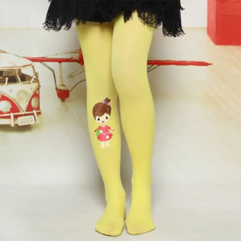 

Candy Colors Children Girls Tights Velvet Cartoon Girls Tights for Kids Girls Pantyhose Stocking Baby Girls Ballet Dance Tights