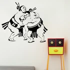Наклейки на стену Sumo, Стикеры для борьбы с Sumo, японские спортивные стикеры s, декор для спальни, гостиной, украшение для дома